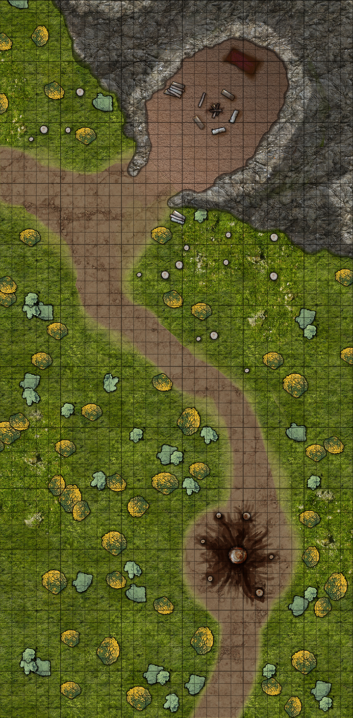 Grid Map for Published RPG Module