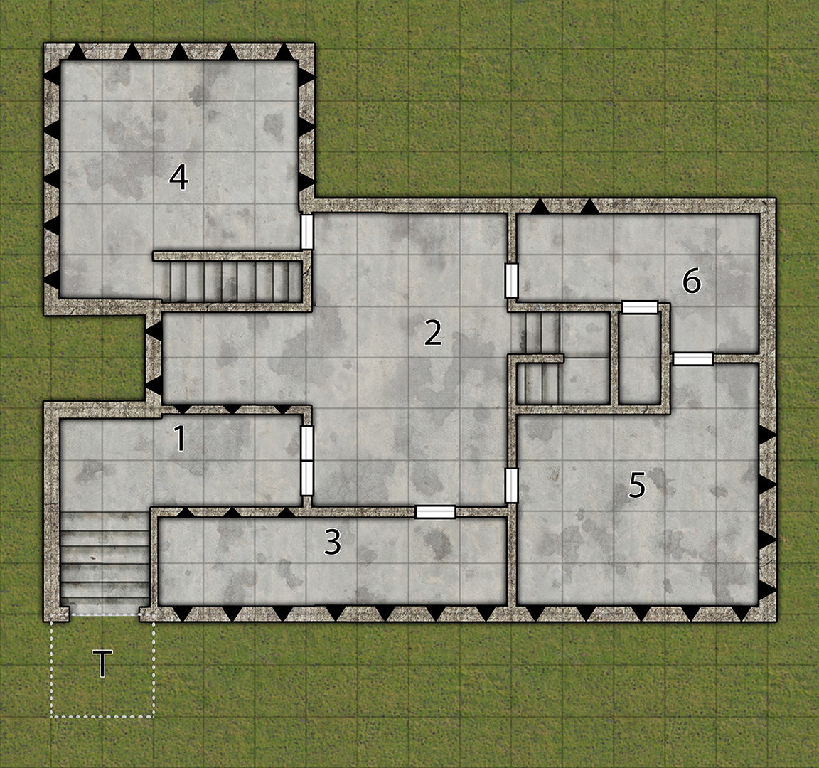 Grid Map for Published RPG Module